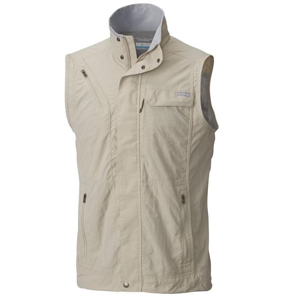 Columbia Silver Ridge II Vest Khaki For Men's NZ2783 New Zealand